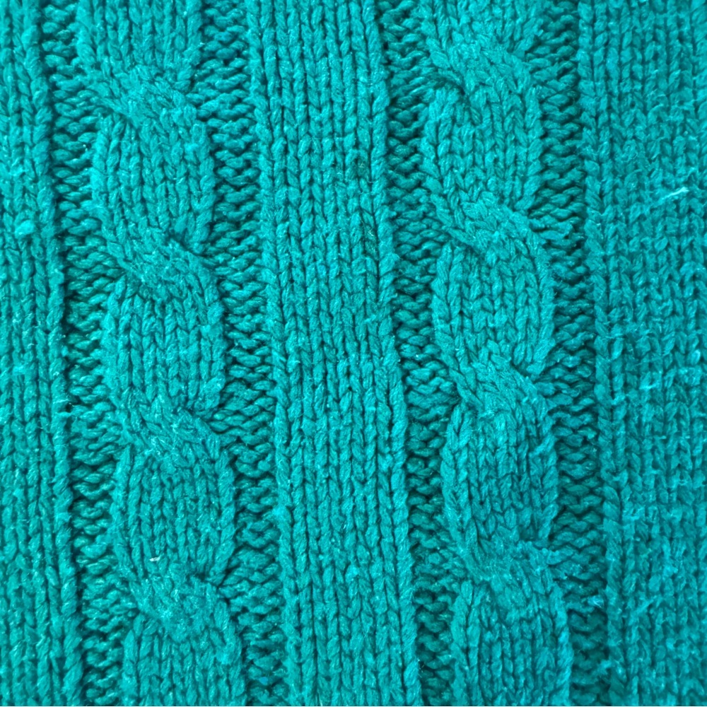 Liz Claiborne Emerald Knit‎ Vest Size S - Picture 2 of 3